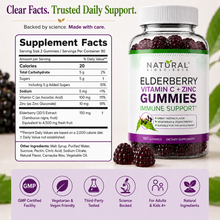 Load image into Gallery viewer, ELDERBERRY GUMMIES
