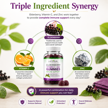 Load image into Gallery viewer, ELDERBERRY GUMMIES