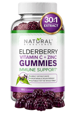 Load image into Gallery viewer, ELDERBERRY GUMMIES